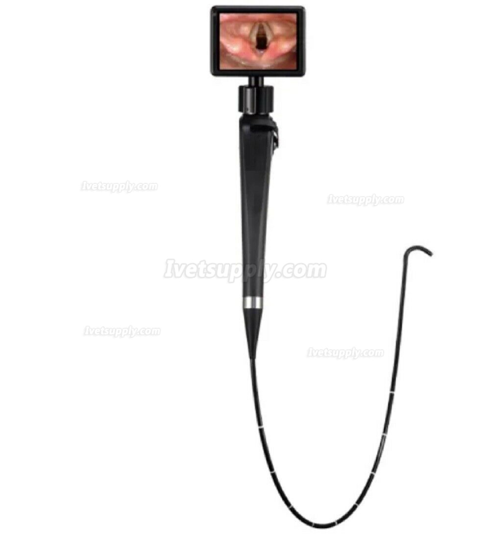 Hugemed VL3S Veterinary Flexible Reusable Endoscopes Portable Anesthesia Video Laryngoscope